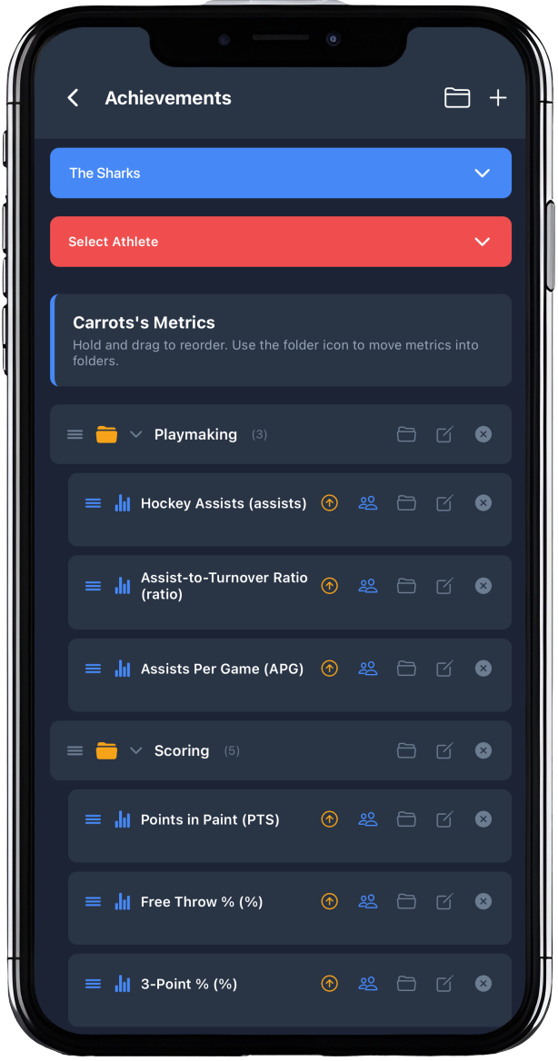 Replay Sports achievement app render